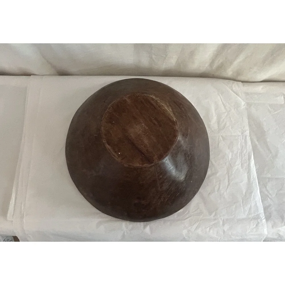 Vintage Black Forest (possibly from Botswana) Hand‎ Carved Wooden Bowl